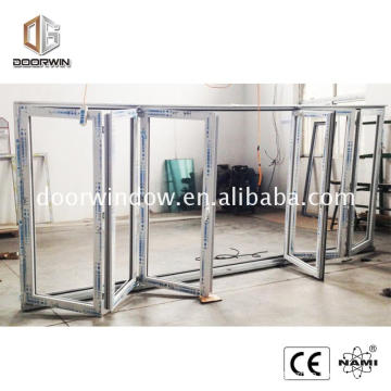 L bathroom folding doors interior used aluminum window and door partition aluminium glass bi-fold